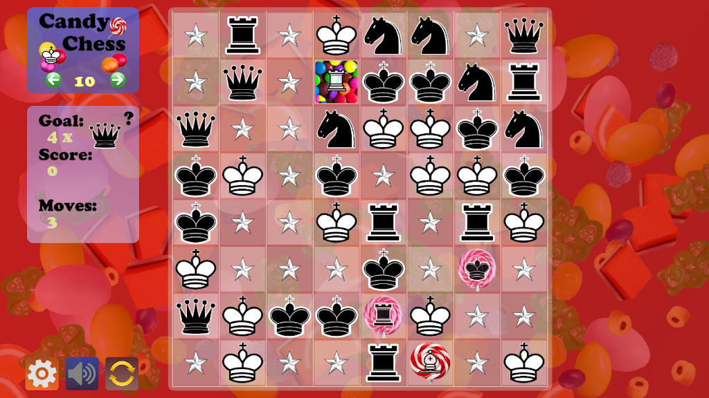 Candy Chess Schermafbeelding 1