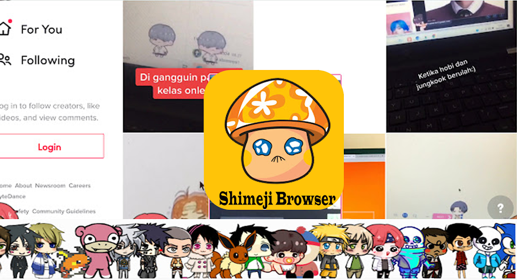 Shimeji Browser Extension 螢幕截圖 1