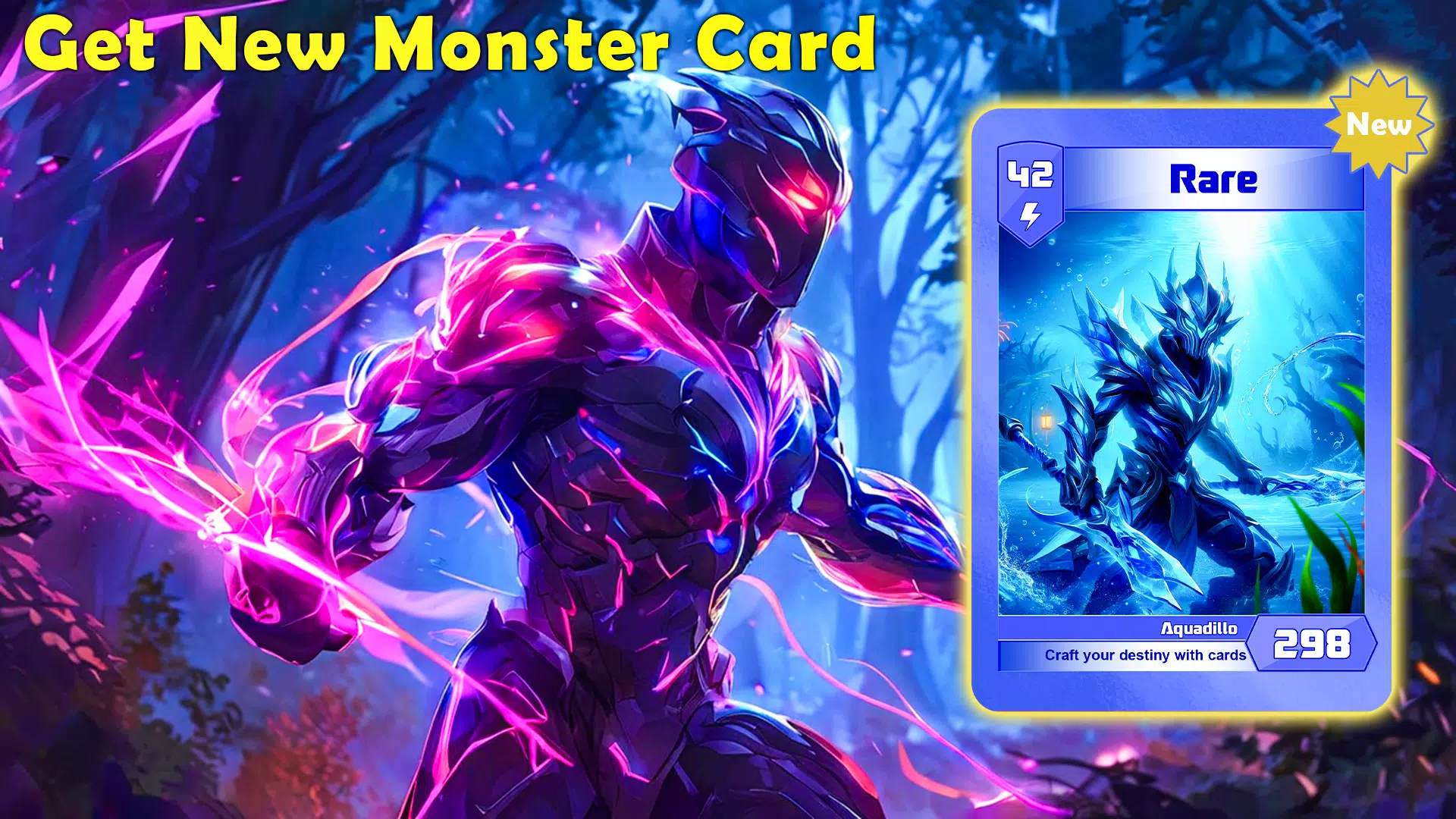 Monsters Card Collector Game স্ক্রিনশট 0