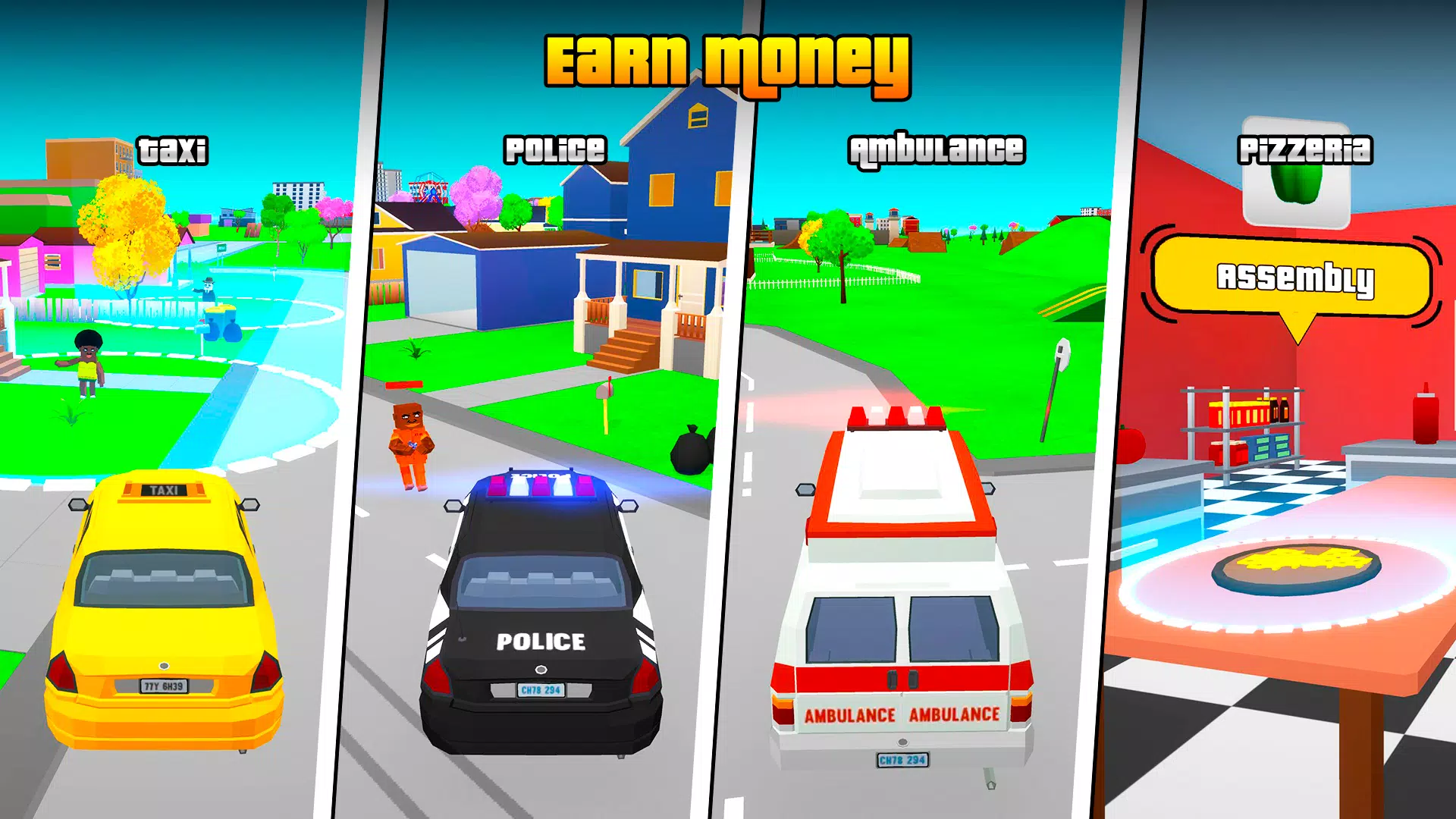 Gangs Wars: Pixel Shooter RP 螢幕截圖 1