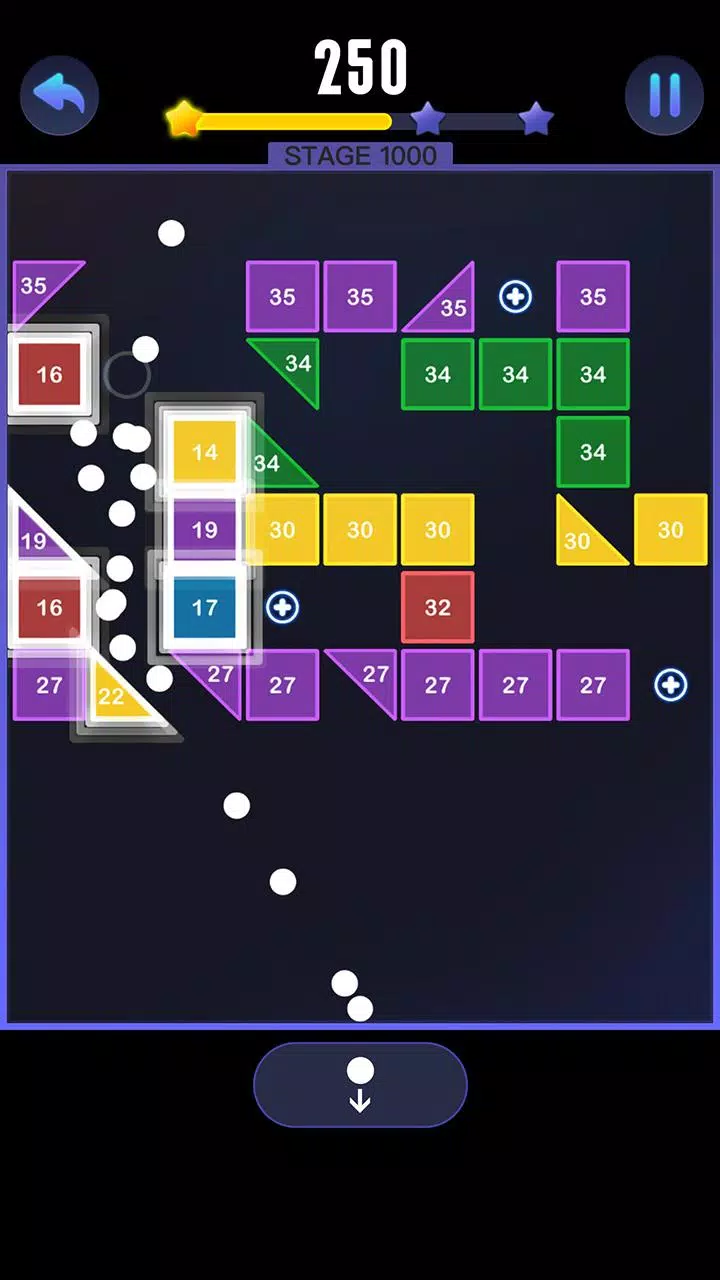 Bricks ball-phyisics breaker Скриншот 2