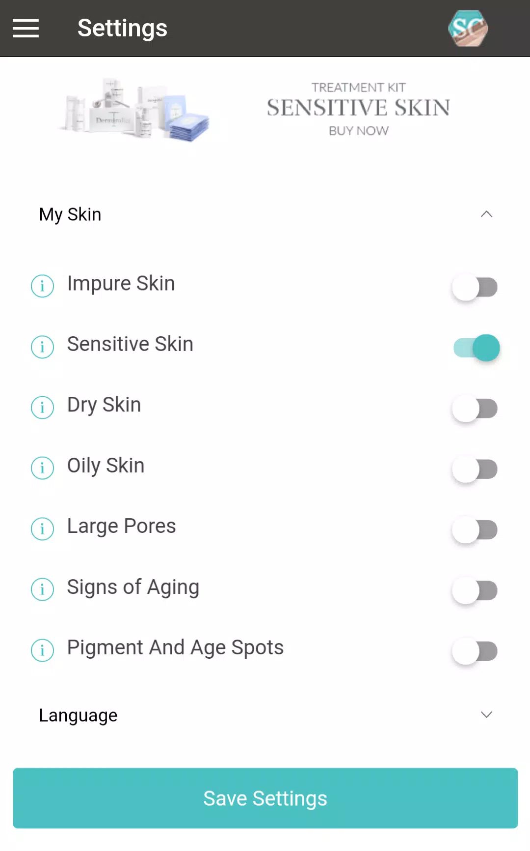 SkinCheck स्क्रीनशॉट 3