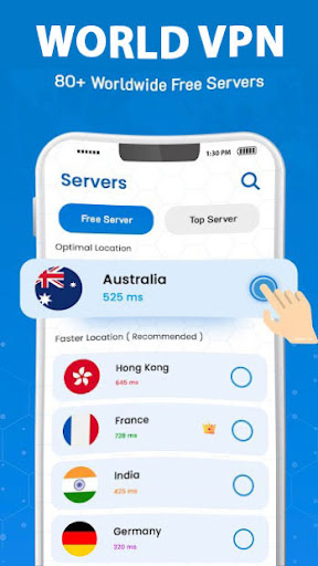 World VPN ภาพหน้าจอ 2