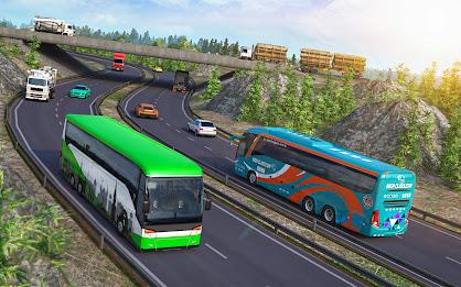 US Coach Bus Driving Game 2024 স্ক্রিনশট 3