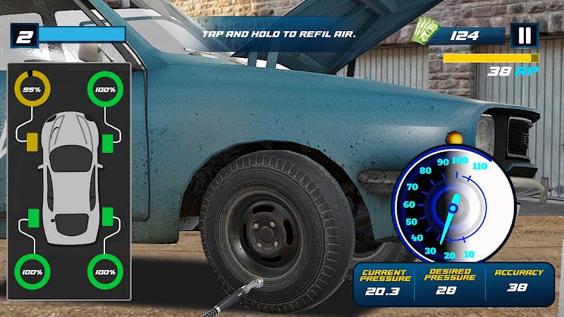 Tire Shop Car Mechanic Game 3d Screenshot 1