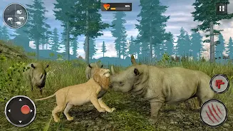 Wild Lion RPG Animal Simulator Screenshot 1