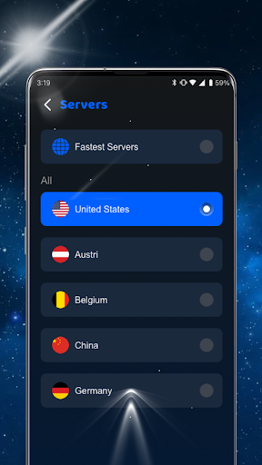 Moon VPN Captura de pantalla 3