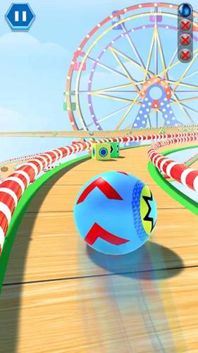 3D Sky Rolling Going Ball Game ဖန်သားပြင်ဓာတ်ပုံ 1