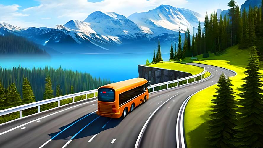Bus Simulator Games: Bus Games 스크린샷 0