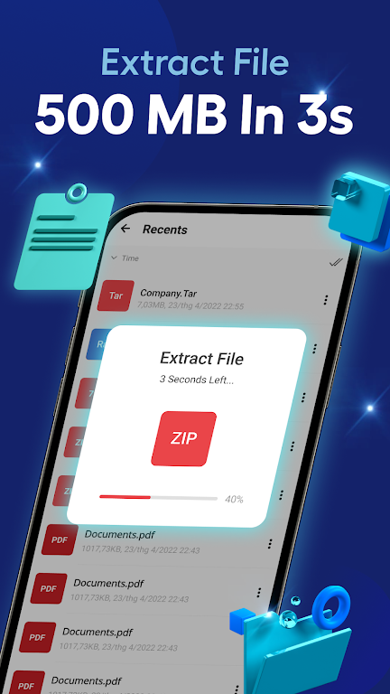 Pro 7-Zip, Unzip Rar Extractor Tangkapan skrin 0