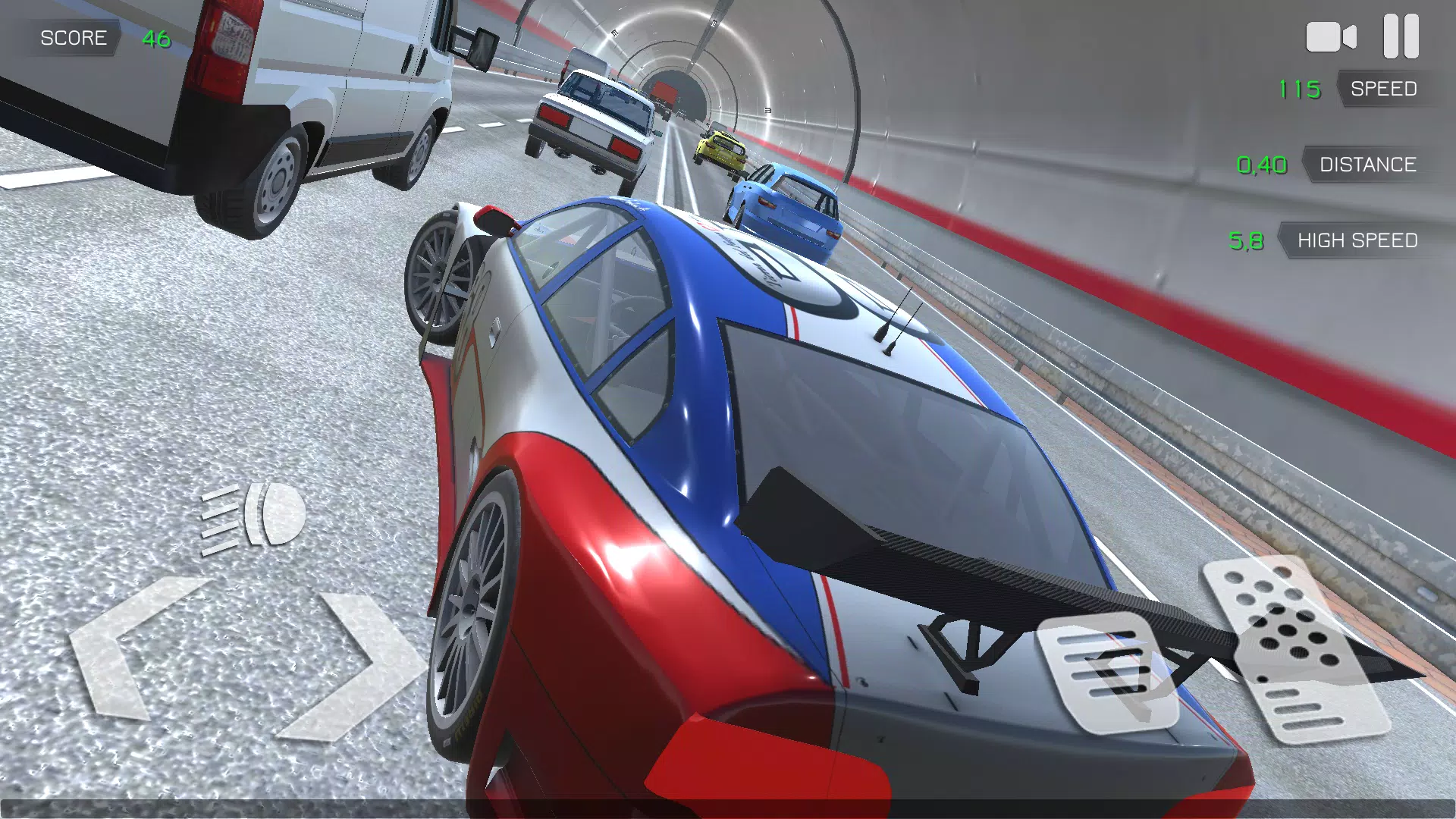 Schermata Passat High-Speed Traffic Race 0