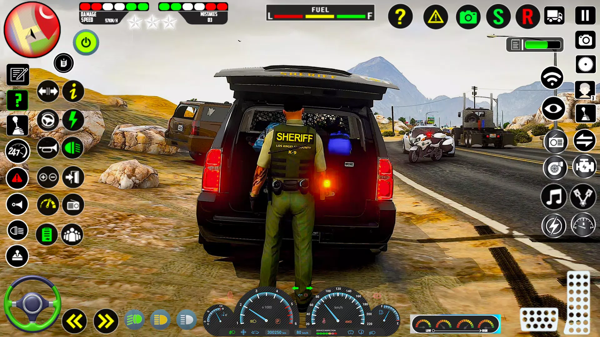 Real Police Chase Simulator 3d स्क्रीनशॉट 1