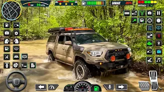 Offroad Mud Jeep Simulator 3d Schermafbeelding 3