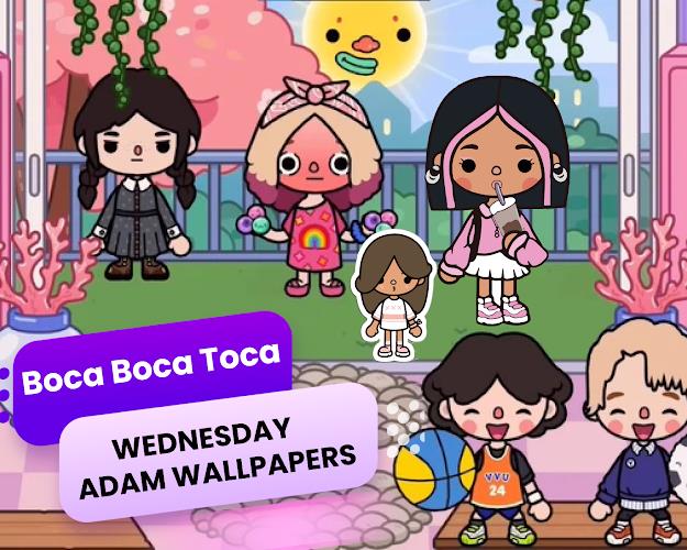 Boca TocaBoca Wednesday Addams Captura de tela 1