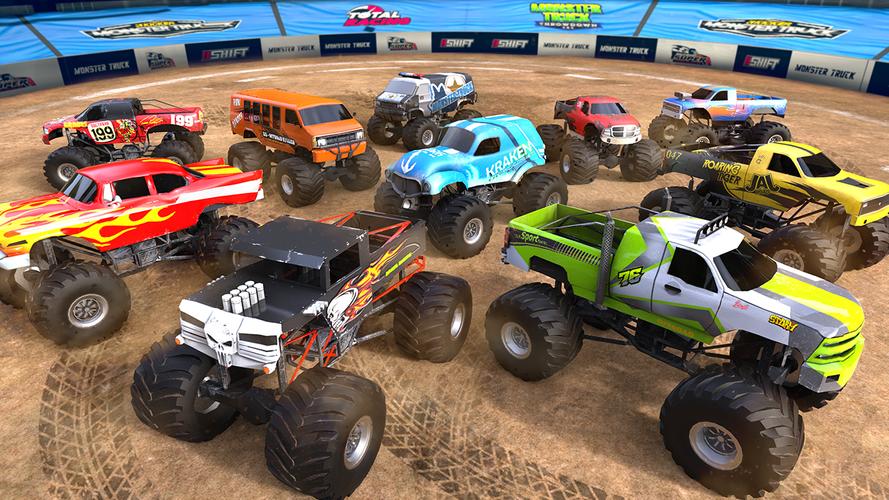 4x4 Monster Truck Racing Games Скриншот 2