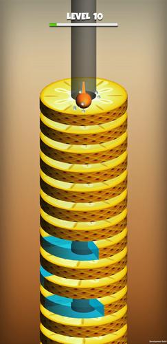 Stack Ball Fruit Crush 螢幕截圖 3