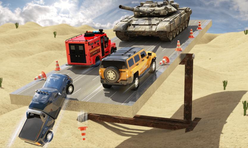 SeeSaw Car Balance Ramp Stunts Captura de pantalla 0