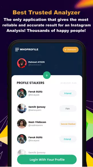 WProfile-Who Viewed My Profile ဖန်သားပြင်ဓာတ်ပုံ 1