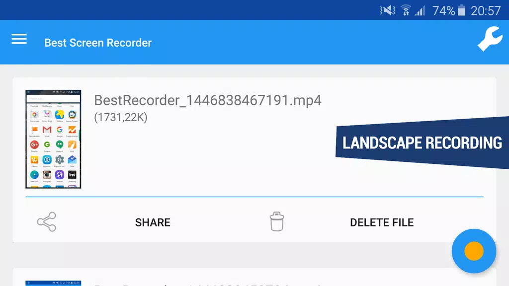 REC HD Screen Recorder No-Root应用截图第2张