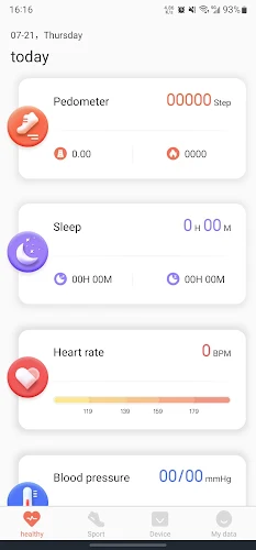 ZGfit 스크린샷 1