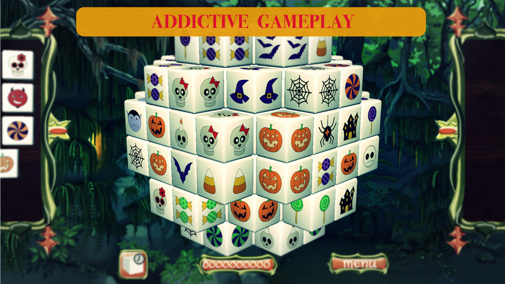Fairy Mahjong Halloween Captura de tela 0