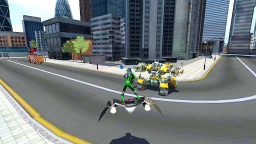 Rope Frog Ninja Hero Car Vegas 스크린샷 1