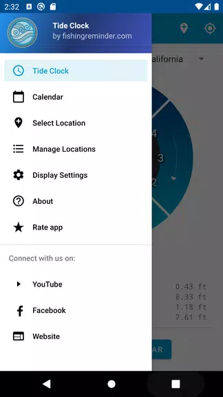 Tide Clock Tangkapan skrin 1
