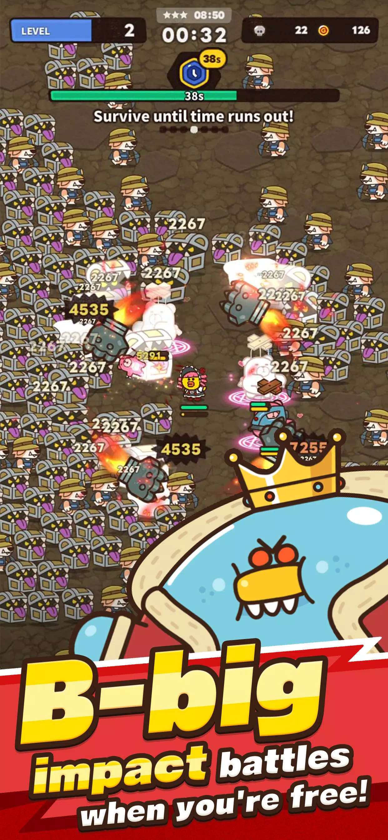 LINE Hero Rumble/Let's rumble! 螢幕截圖 0