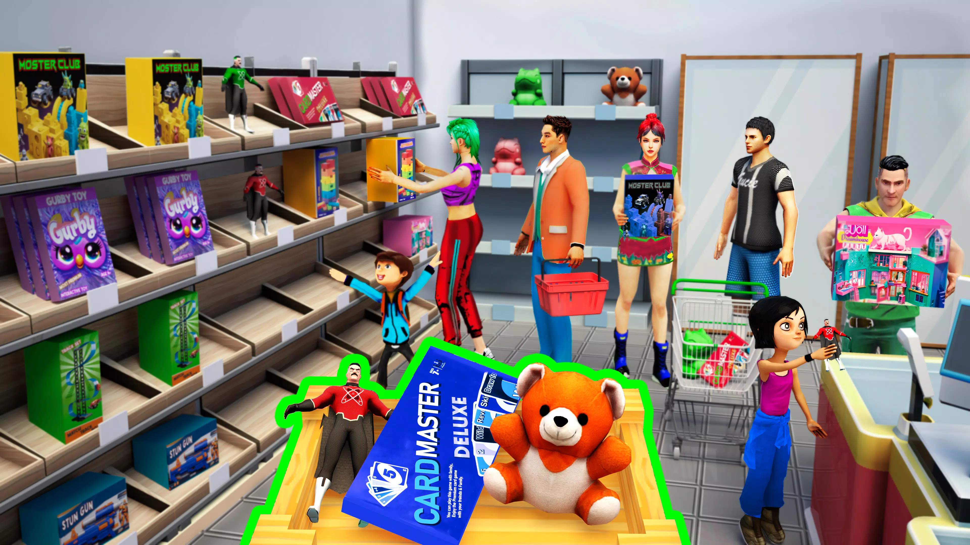 Toymart Supermarket Simulator ဖန်သားပြင်ဓာတ်ပုံ 0