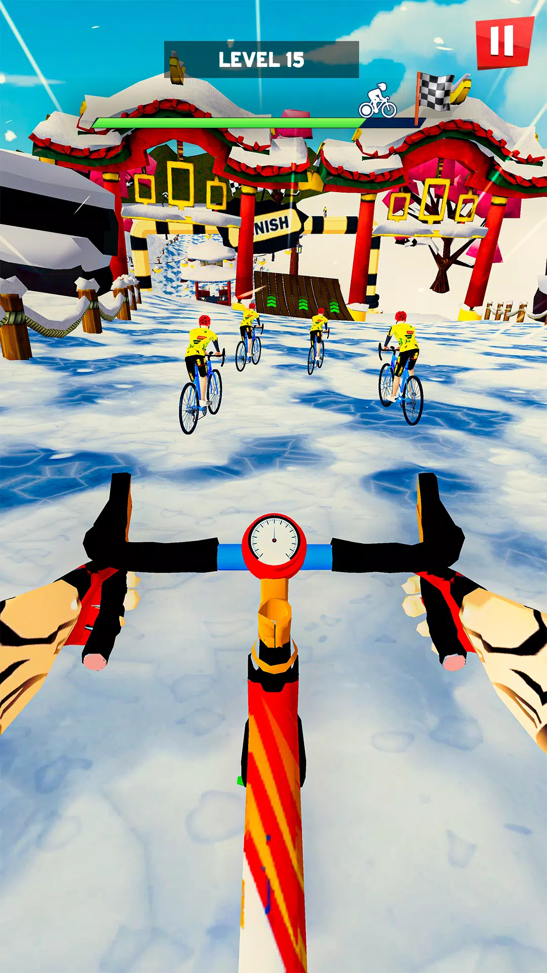 Schermata Bmx Racing: Offroad Cycle Game 1