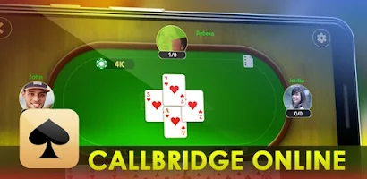 Call Bridge Card Game - Spades ဖန်သားပြင်ဓာတ်ပုံ 0