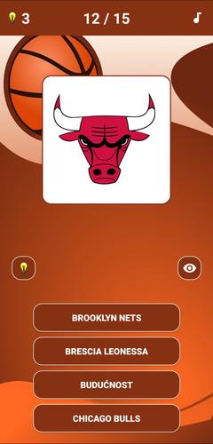 Basketball Logo Quiz Schermafbeelding 0