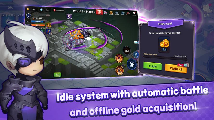 Idle Iron Knight应用截图第0张