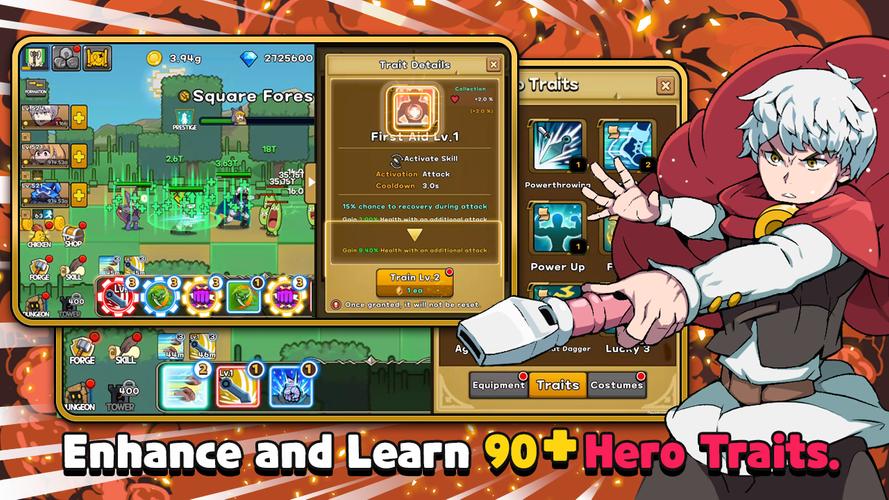 Rebirth Tales: Idle RPG Capture d'écran 2