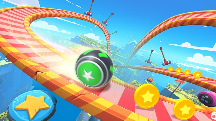 3D Super Rolling Ball Race 螢幕截圖 2