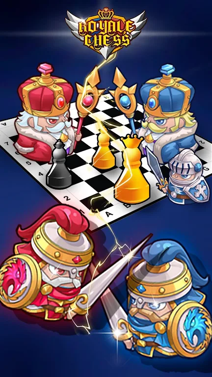 Royale Chess - King's Battle Capture d'écran 0