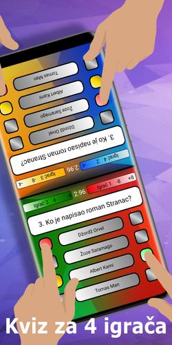Kviz za 3 & 4 igrača应用截图第1张