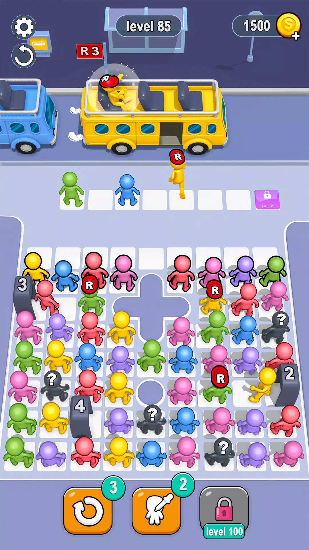 Bus Jam 3D Games Captura de pantalla 1