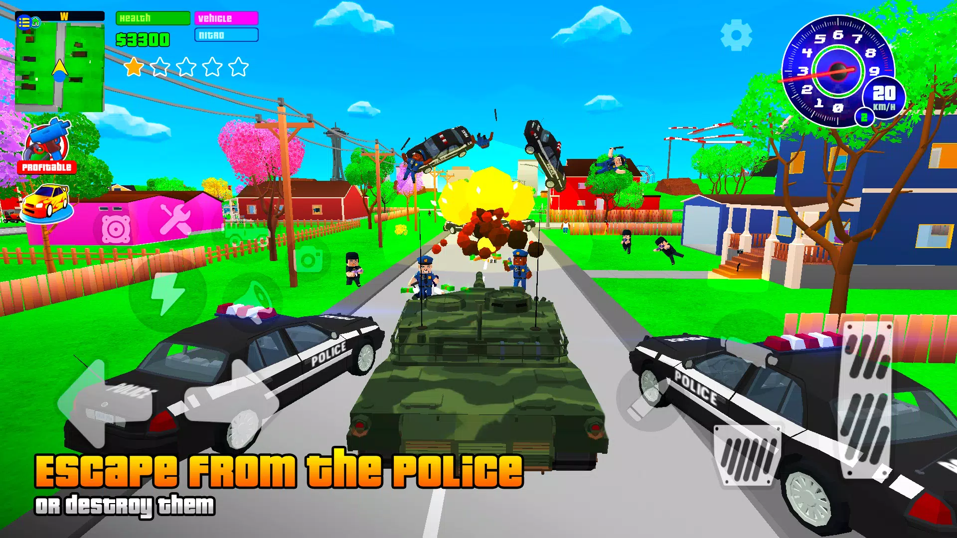 Gangs Wars: Pixel Shooter RP 螢幕截圖 0