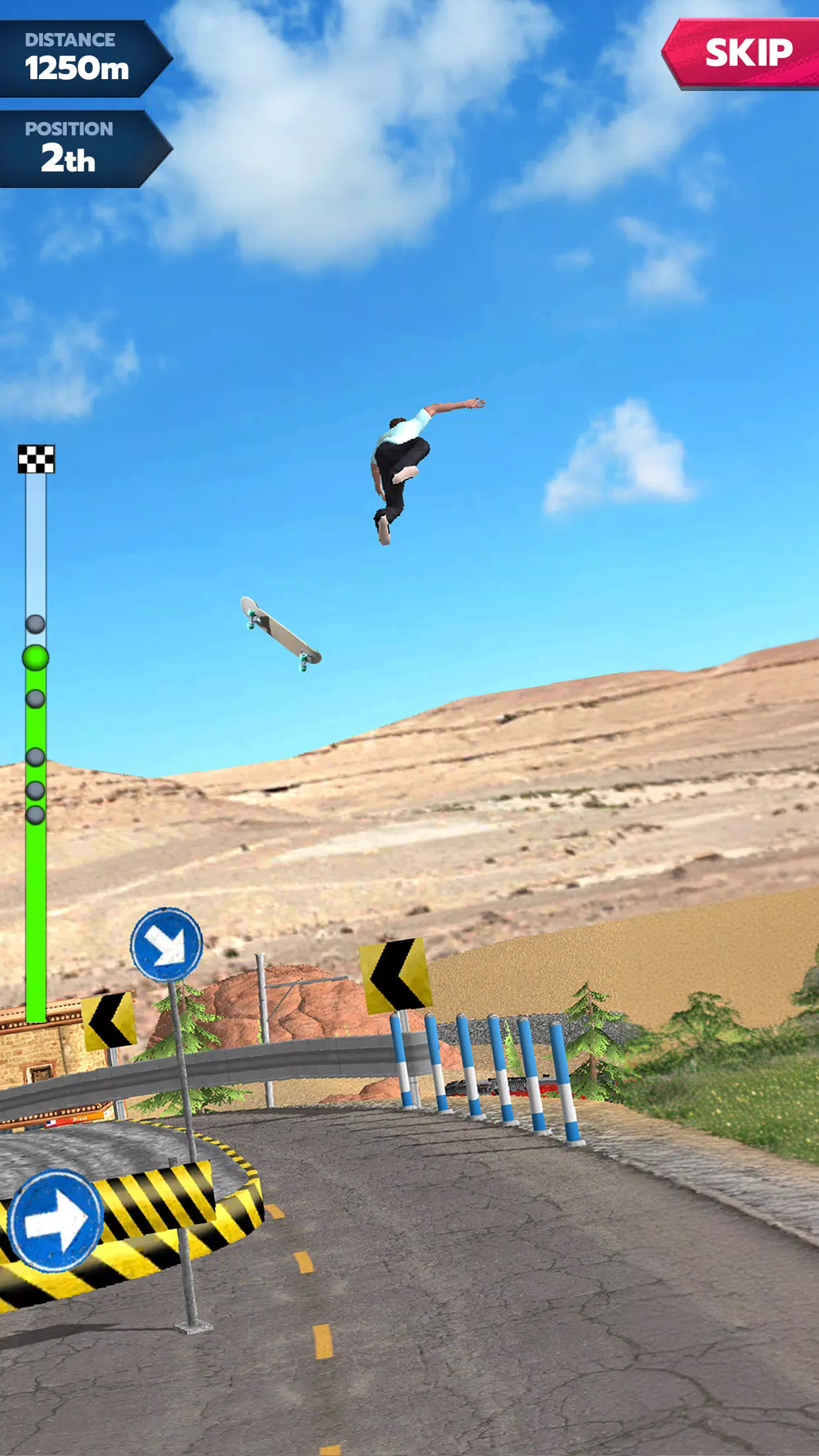 Schermata Downhill Race League 3
