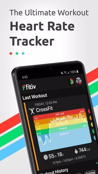 FITIV Pulse Heart Rate Monitor Screenshot 0