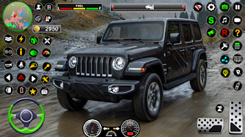 Jeep Driving Simulator offRoad Captura de pantalla 1