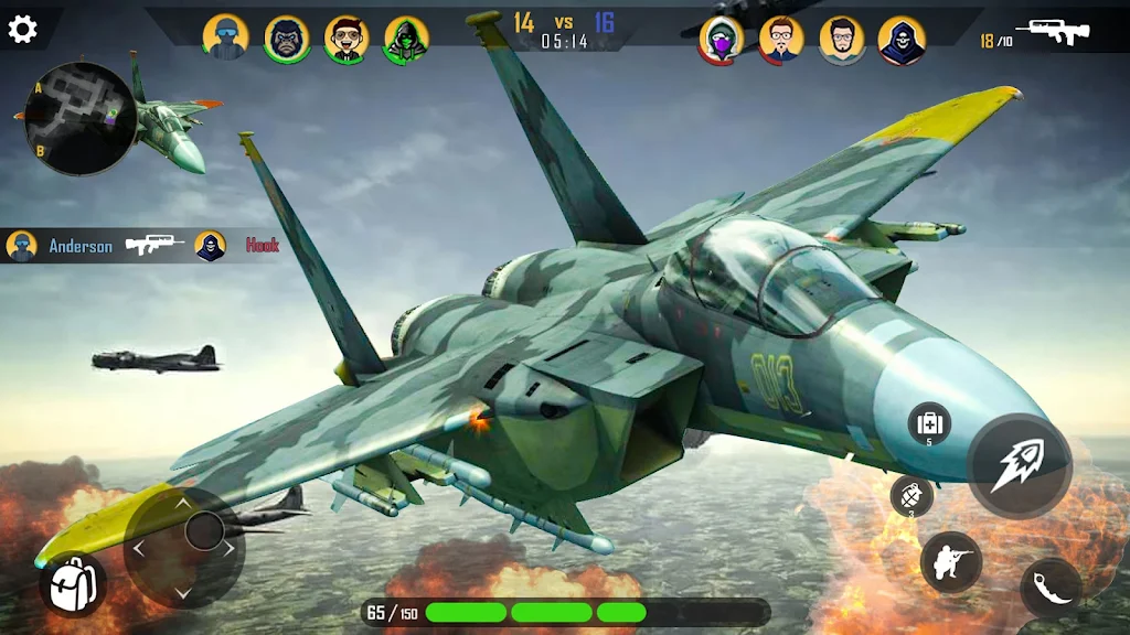 Schermata Fighter Jet Games Warplanes 3