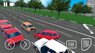 Russian Car Crash Simulator Capture d'écran 1