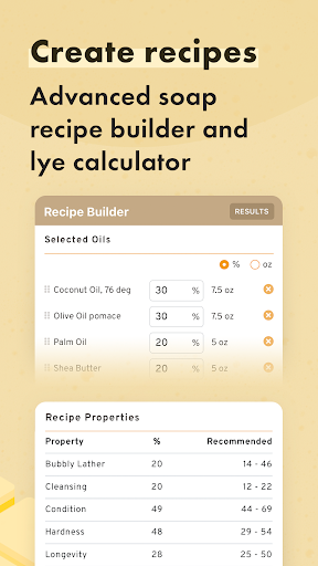 Soapmaking Friend – Soap Calc Ekran Görüntüsü 2