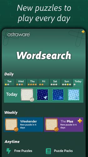 Astraware Wordsearch Tangkapan skrin 3