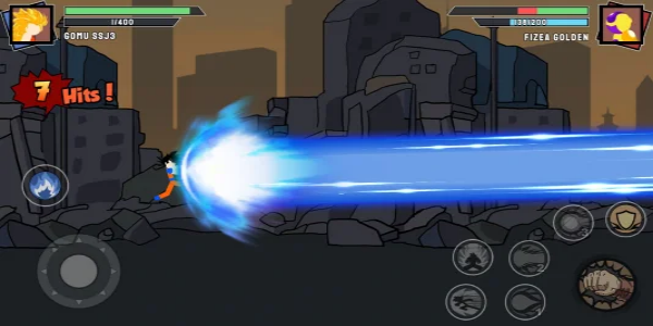 Stickman Warriors Скриншот 2