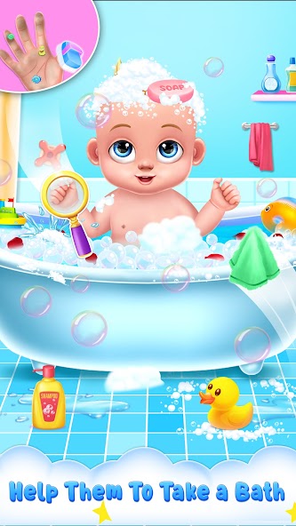 BabySitter DayCare Games 螢幕截圖 0