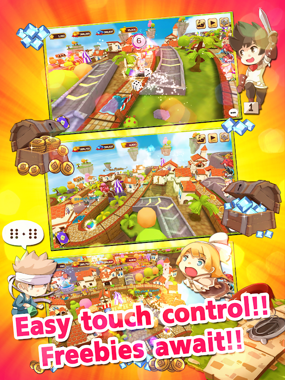 Dice Legend: Snake and Ladder 스크린샷 1
