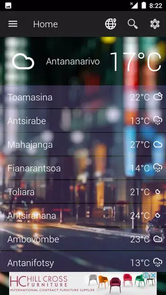 Madagascar Weather 螢幕截圖 1